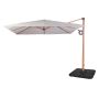 Parasol Déporté Aspect Bois 10’ - Beige