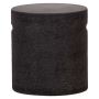 Table d’Appoint/Tabouret en Granit Noir
