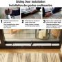 Adjustable Folding Door Security Bar