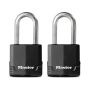 2-1/8" Wide Magnum Laminated Steel Padlock With 2" Shackle
