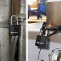 2-1/8" Wide Magnum Laminated Steel Padlock With 2" Shackle