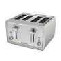 Black + Decker Toaster 4 Slice Stainless Steel
