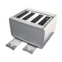 Black + Decker Toaster 4 Slice Stainless Steel