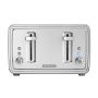 Black + Decker Toaster 4 Slice Stainless Steel