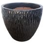 12" Glazed Ceramic Pot- Assorted Colors