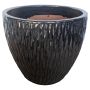 12" Glazed Ceramic Pot- Assorted Colors