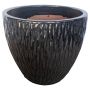 12" Glazed Ceramic Pot- Assorted Colors