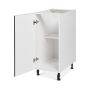 Base Cabinet 1 Door 15 Shaker Dark Blue