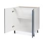 Base Cabinet 2 Door 30 Shaker Dark Blue