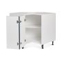 Base Corner 36x36 Shaker Dark Blue