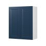 Wall Cabinet 24x30 Shaker Dark Blue
