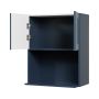 Wall Micro-Wave Cabinet 24x30 Dark Blue
