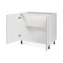 Base Cabinet 2 Door 36 Sink Base Shaker Light Grey