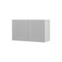 Wall Oven Cabinet 30x18 Shaker Dark Light Grey