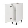 Base Cabinet 1 Door 12 Shaker Moonlight Grey
