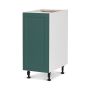 Base Cabinet 1 Door 18 Shaker Dark Green Luminia