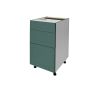 Armoire 3 Tiroirs 18 6/9/15 Shaker Vert Foncé Luminia