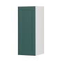 Wall Cabinet 12x30 Shaker Dark Green Luminia