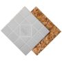 23.25" x 23.25" x 1" OSB/XPS Foam Insulated Subfloor