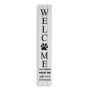 Tall Porch Sign Welcome/Dog