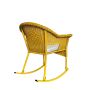 Chaise Berçante Algonquin avec Coussin- Moutarde