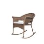 Rocking Chair Algonquin avec Coussin - Naturel