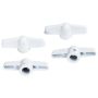 T Handle Butterfly Window Cranks- 4/Pack