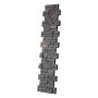 Stacked Stone Pillar Panel 8" ID x 48"