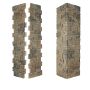 Stacked Stone Pillar Panel 8" ID x 48"
