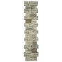 Stacked Stone Pillar Panel 8" ID x 48"
