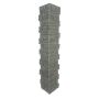 Stacked Stone Post Cover Set 6" ID x 44"
