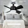 Ventilateur à douille Bell And Howell - Noir