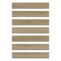 Plancher autocollant chêne naturel 6"x36" 2mm 10,5 pi²/boîte