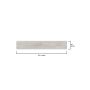 Plancher Autocollant 6"x36" 2mm Gris Clair 10.5 Pi²/Boîte