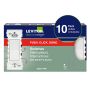 Decora Edge White Single Pole Switch 15 Amp- 10/Pack