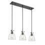 Emma 3 Light Linear Pendant