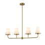 Kanata 4 Light Linear Pendant Light