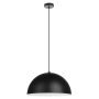 Suspension Rafaelino 1L, Finition Noir et Blanc