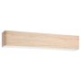 Dublin Led Vanity Light With Wood Effect Finish