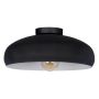Mogano Ceiling Light 1L, Black And White Finish