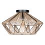 Adwickle 17.5" Black Dual Mount Pendant Light