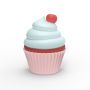 LED Plug-In Automatic Cupcake Night Light, 3000K