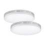 LED Ceiling Fixture 11" 12W/3000K Valerio 2/Pack