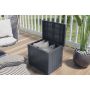 Coffre de terrasse avec siège 22 gal - cyberspace