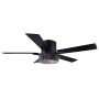 REXTON 52" Ceiling Fan - Matte Black