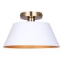 DAXTON Matte White/Gold Ceiling Light