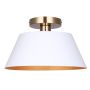 DAXTON Matte White/Gold Ceiling Light