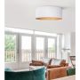 REXTON Plafonnier Blanc Mat