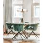 Suspension DAXTON - Blanc mat + Or