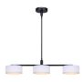 Carmynn 3 Light Pendant - Matte Black